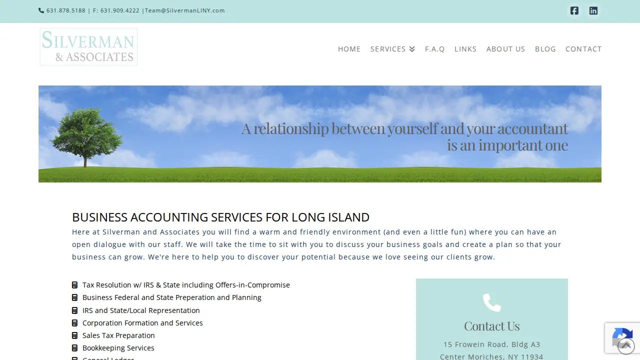 Silverman & Associates page