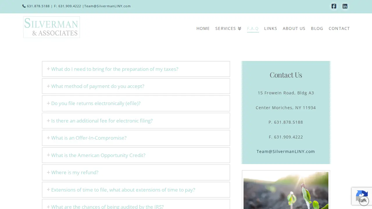 Silverman & Associates page