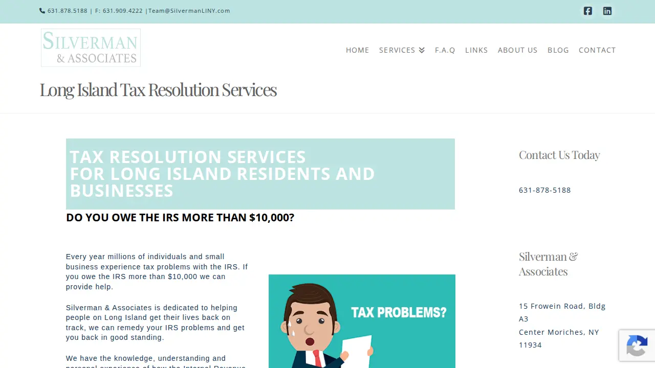 Silverman & Associates page
