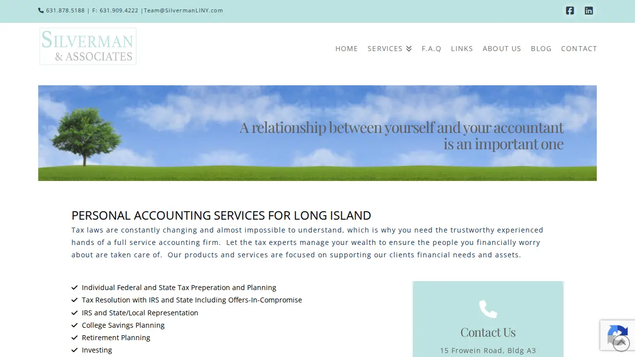 Silverman & Associates page