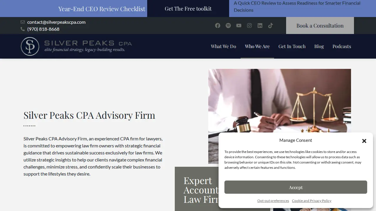 Silver Peaks Accounting Services LLC page