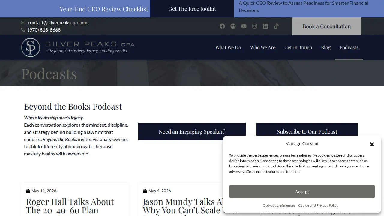 Silver Peaks Accounting Services LLC page
