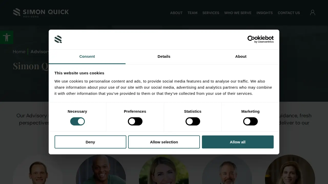 Simon Quick Advisors, LLC page