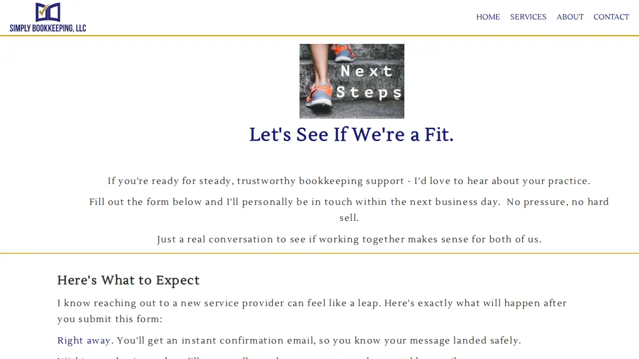 Simply Bookkeeping, LLC page