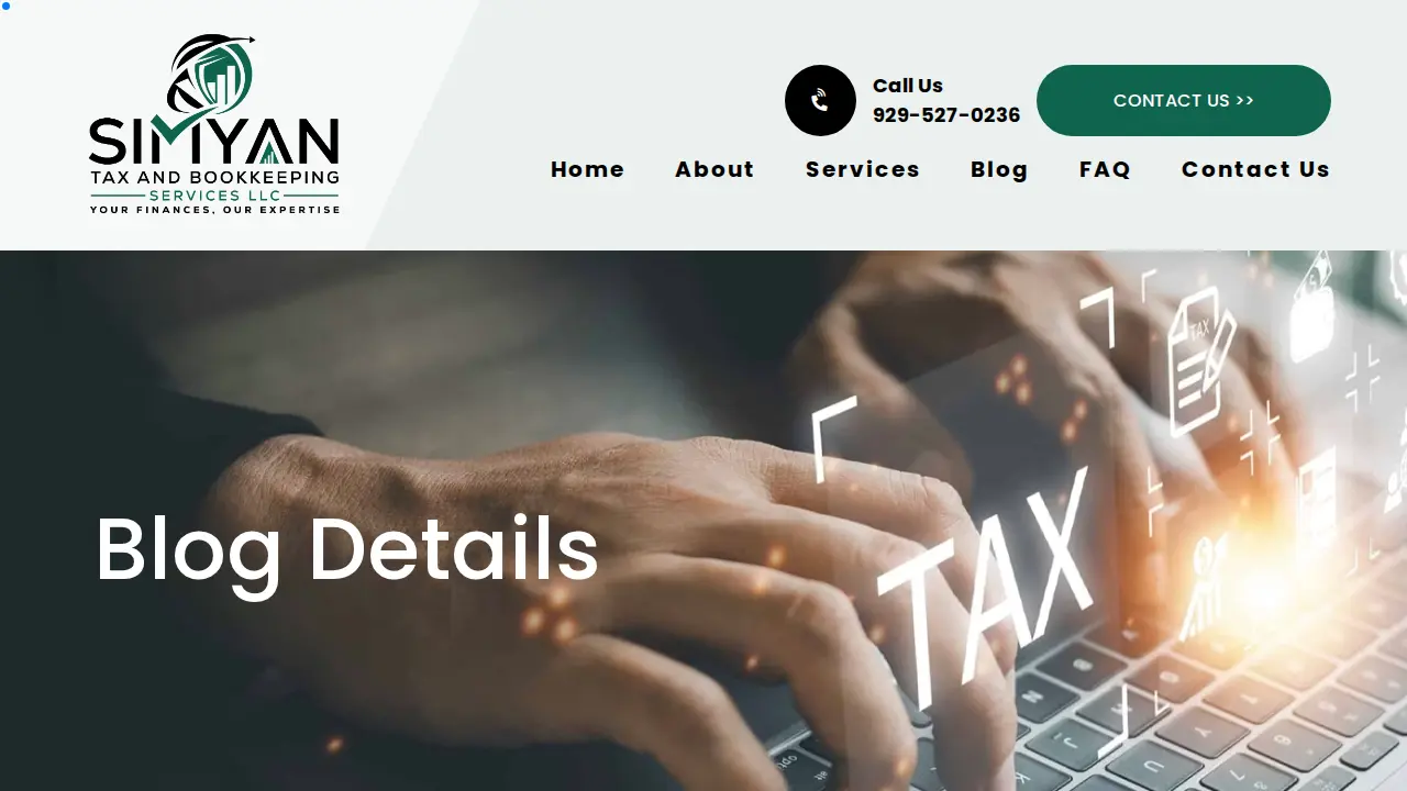 Simyan Tax And Bookkeeping Services LLC page