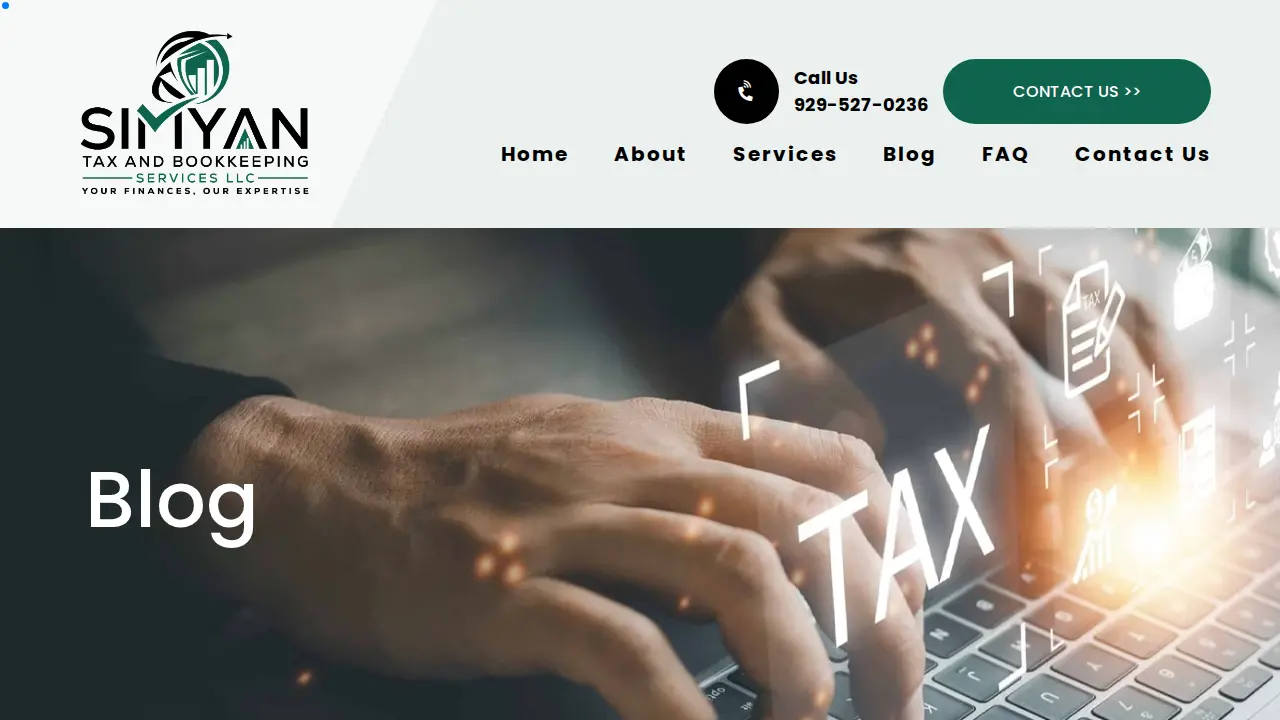 Simyan Tax And Bookkeeping Services LLC page