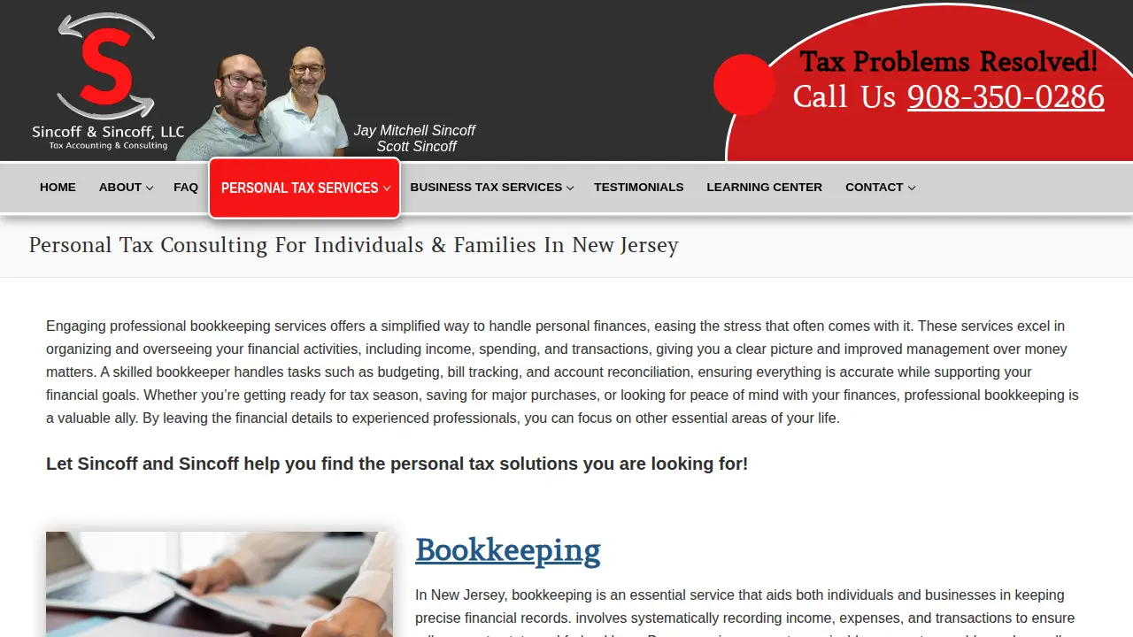 Sincoff & Sincoff, LLC page