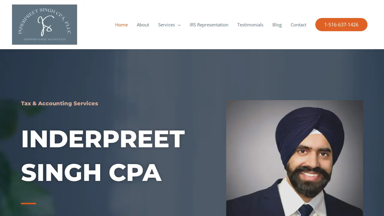 Inderpreet Singh- Certified Public Accountant NYC