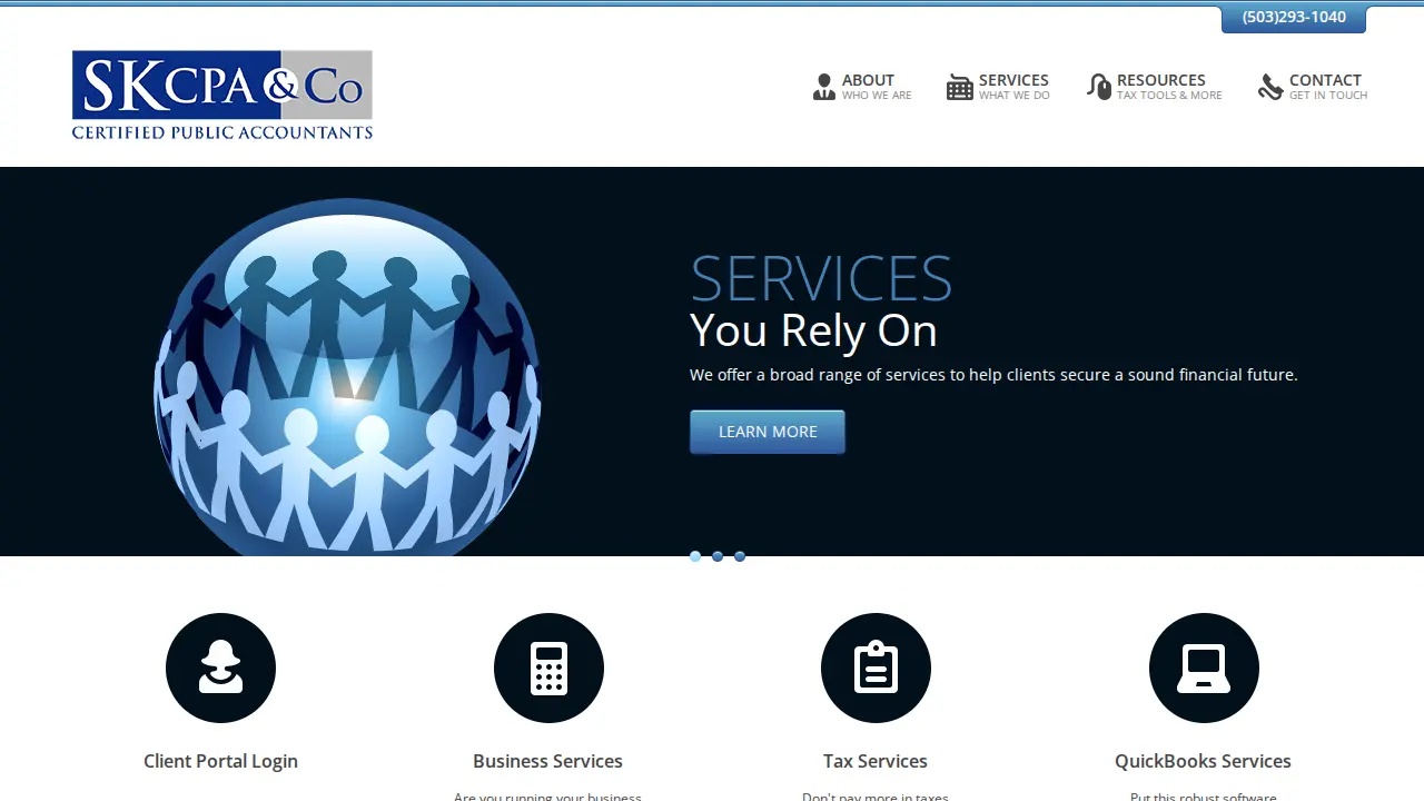 SKCPA&CO page