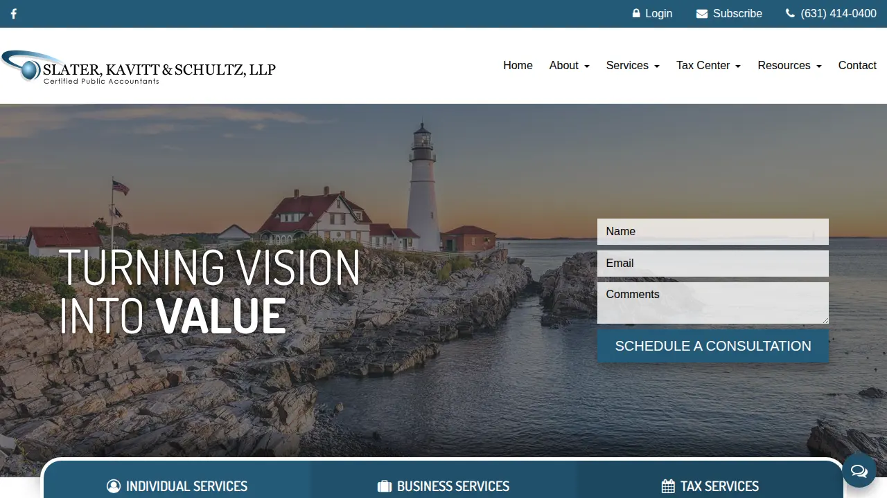 Slater, Kavitt & Schultz, LLP page