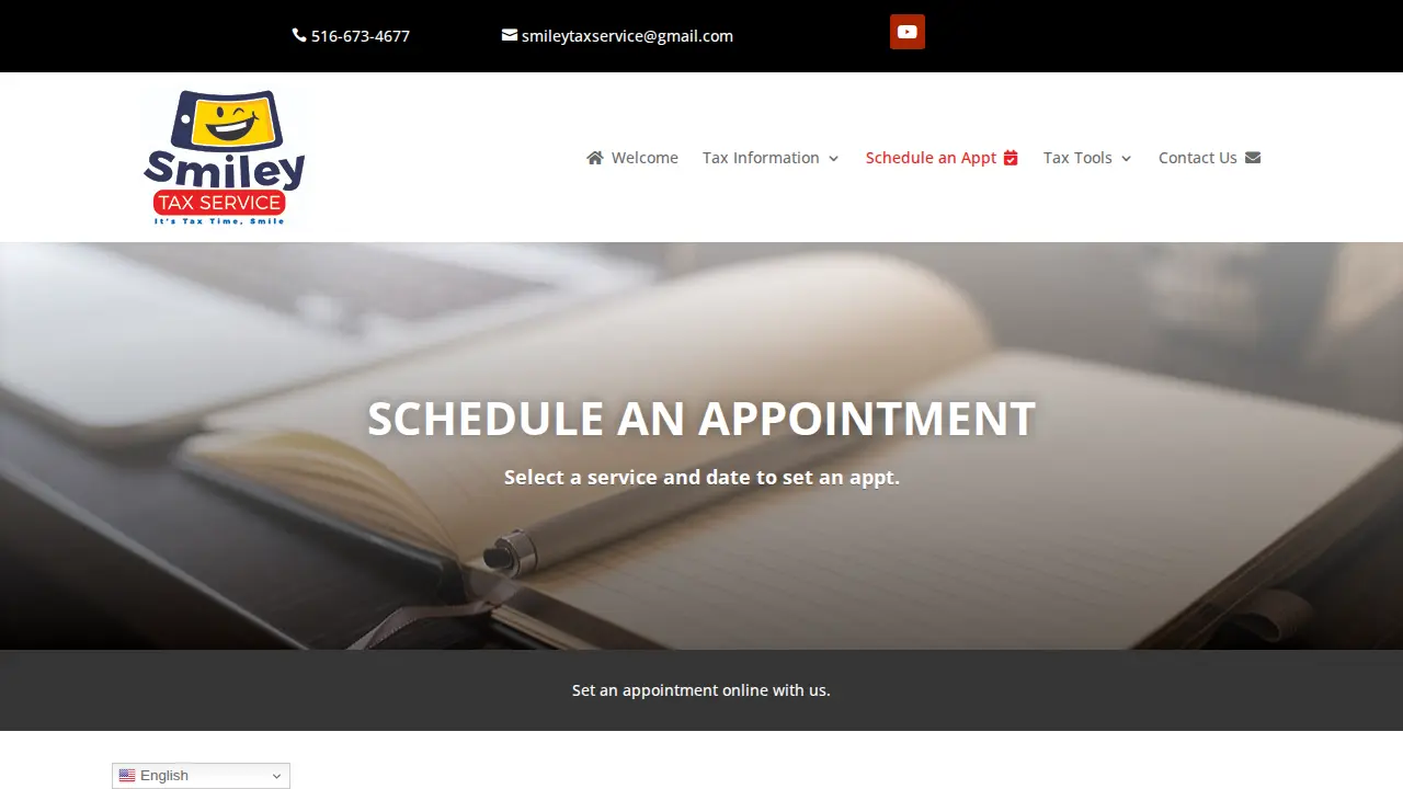 SMILEY TAX SERVICE page