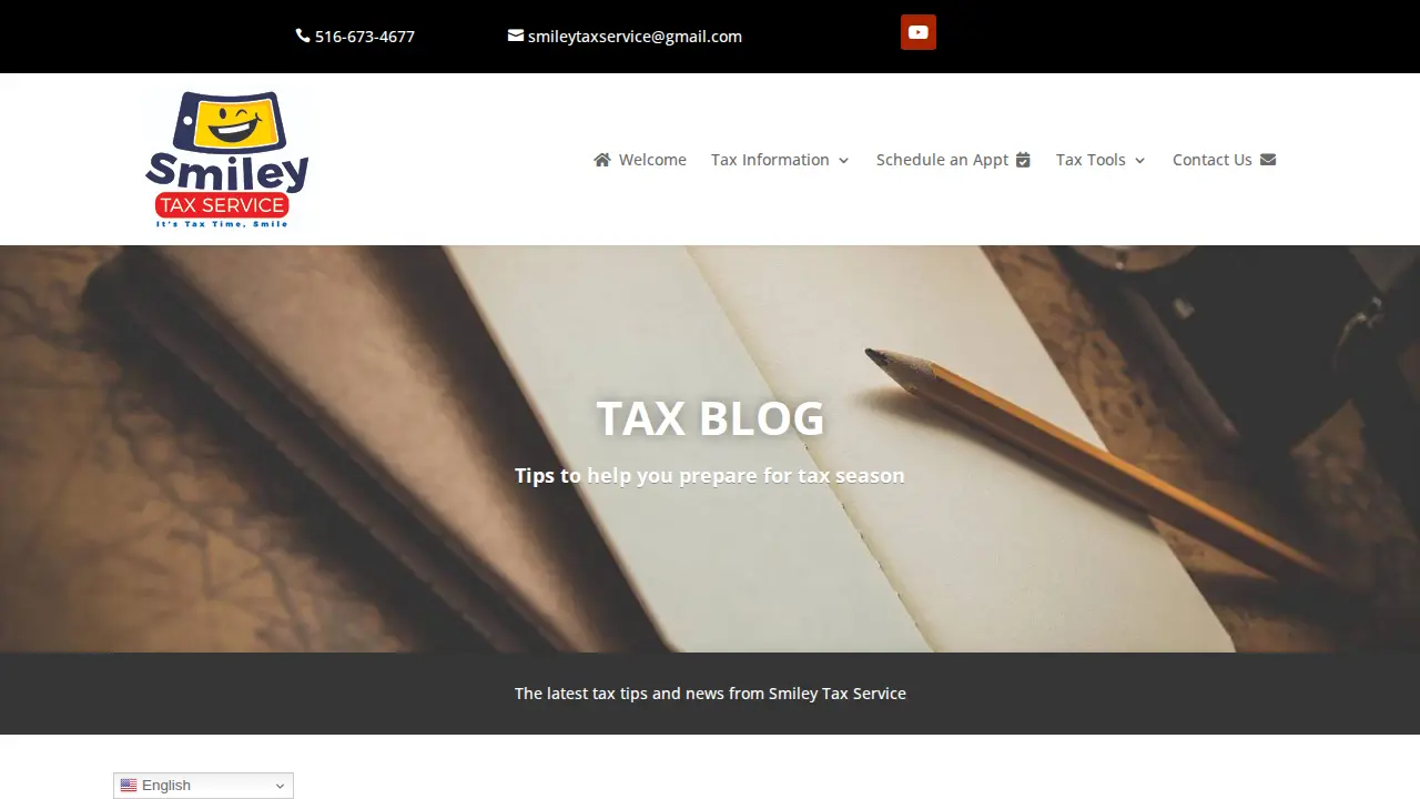 SMILEY TAX SERVICE page