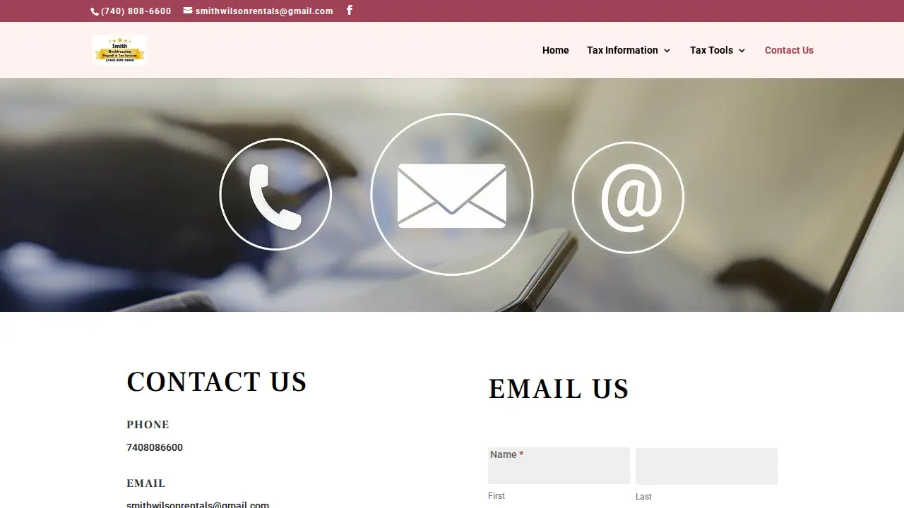 Smith Bookkeeping, Payroll & Tax Services LLC page