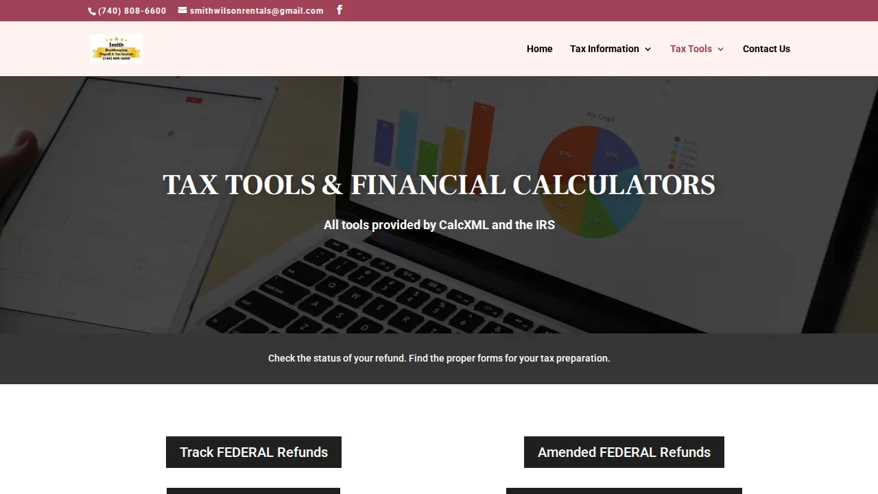 Smith Bookkeeping, Payroll & Tax Services LLC page