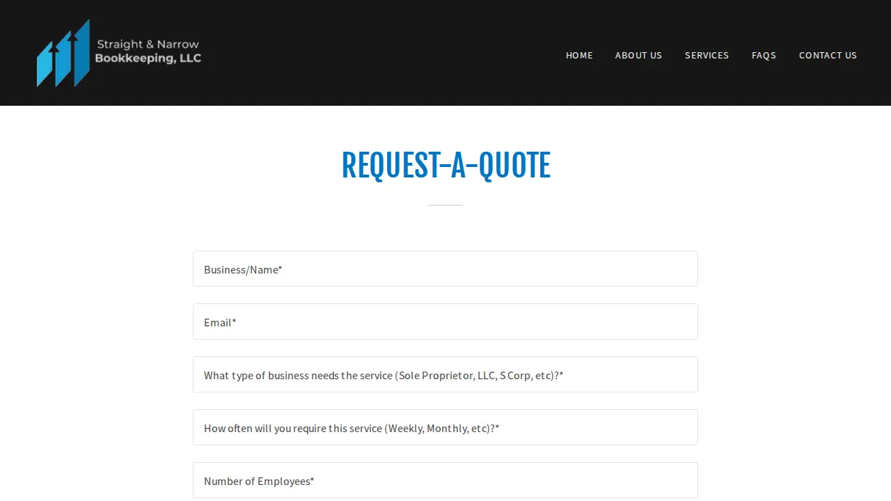 Straight & Narrow Bookkeeping, LLC page