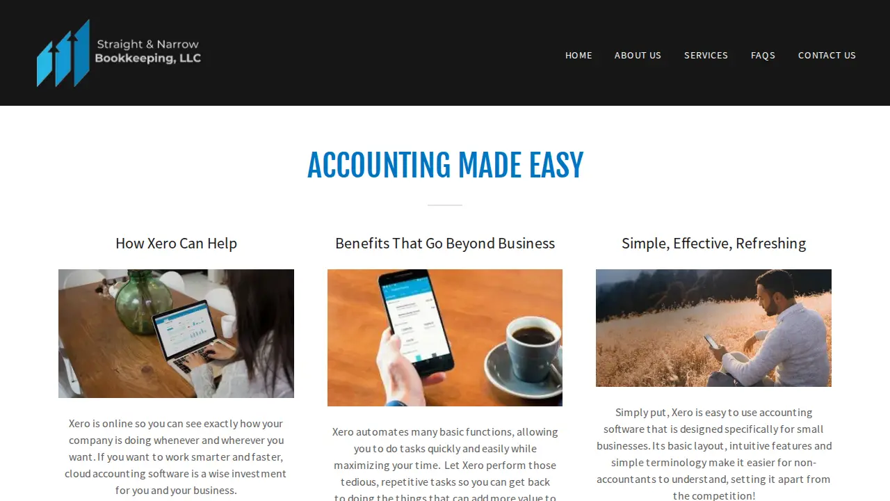 Straight & Narrow Bookkeeping, LLC page