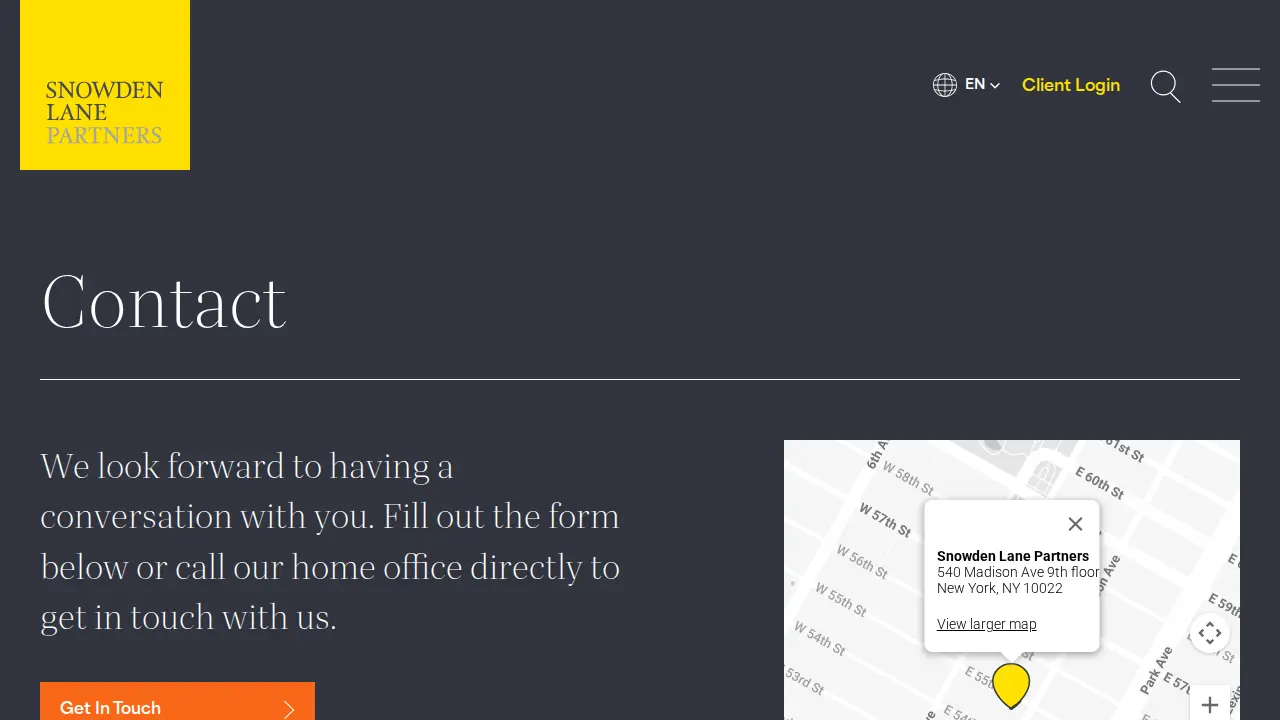 Snowden Lane Partners-Mountain West Group page