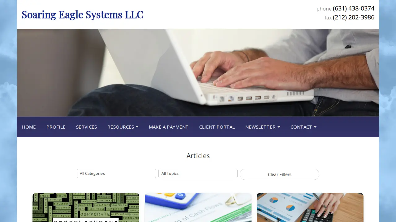Soaring Eagle Systems LLC page
