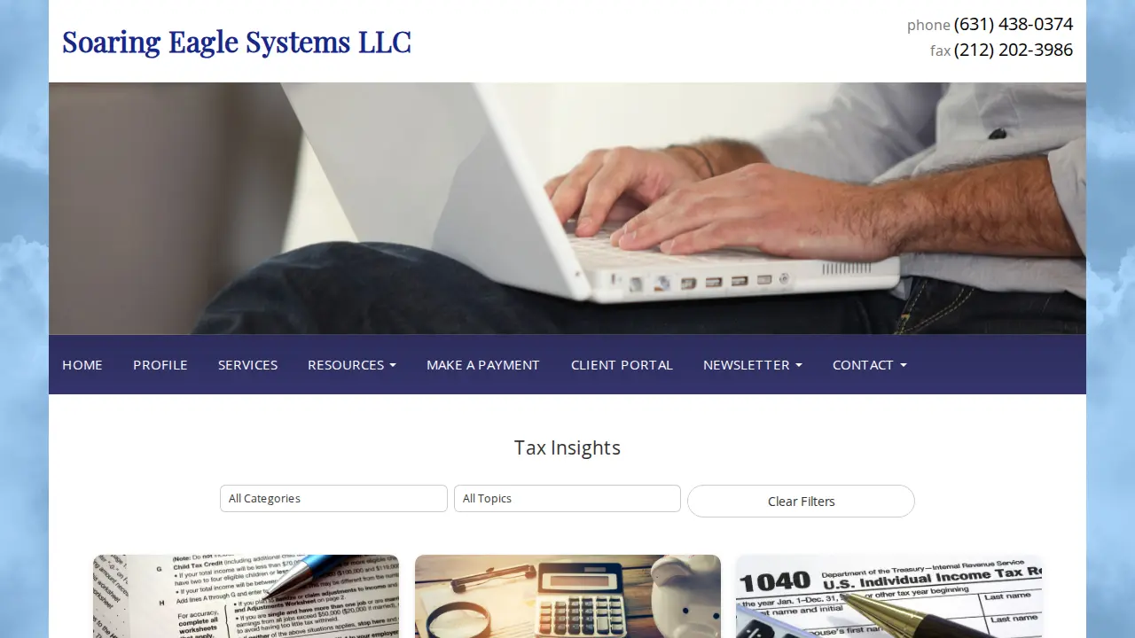 Soaring Eagle Systems LLC page