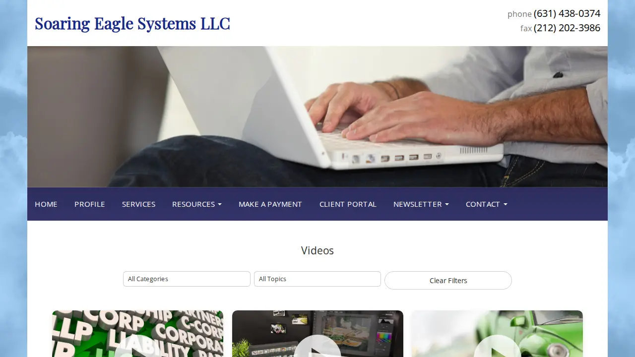 Soaring Eagle Systems LLC page