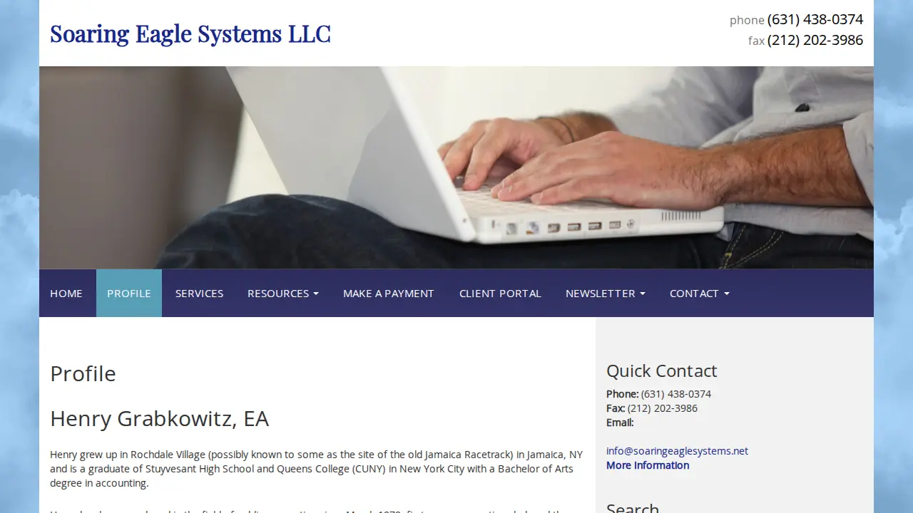 Soaring Eagle Systems LLC page