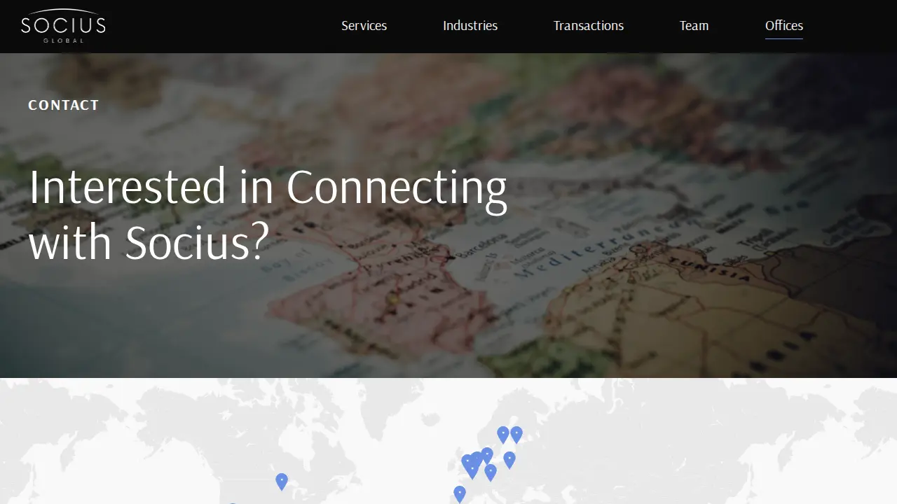 Socius Global page