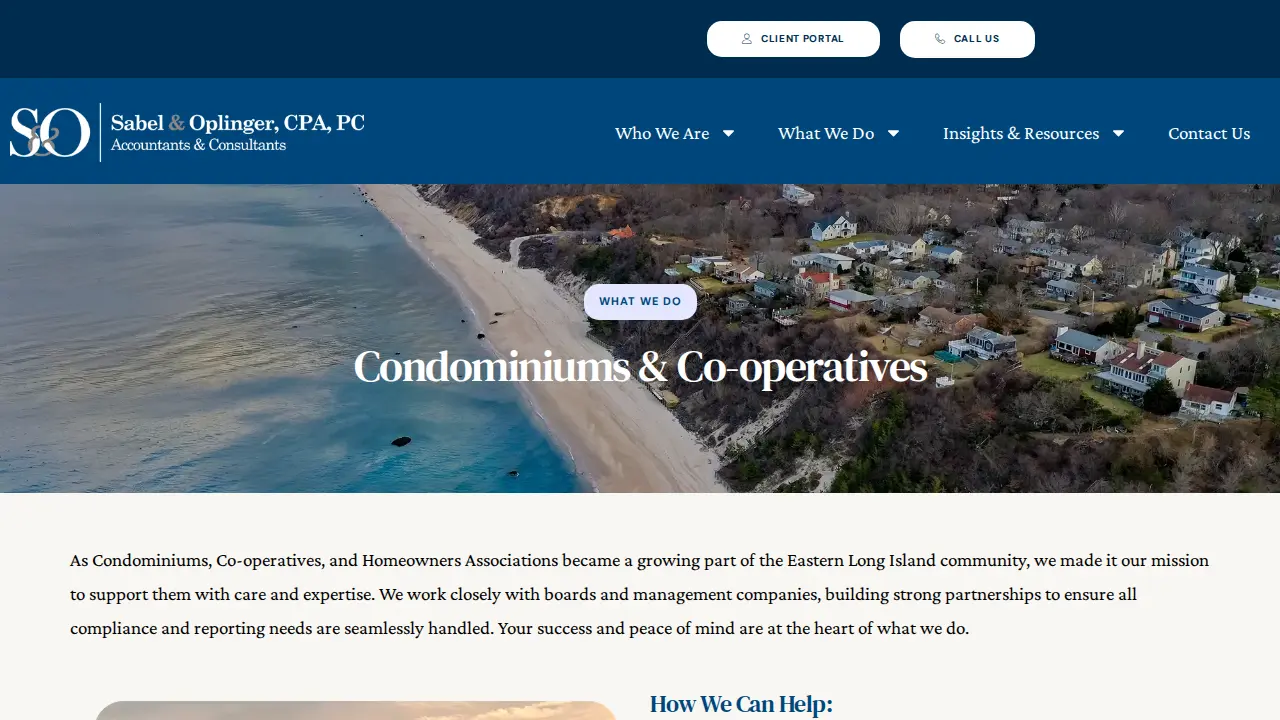 Sabel & Oplinger, CPA, PC page