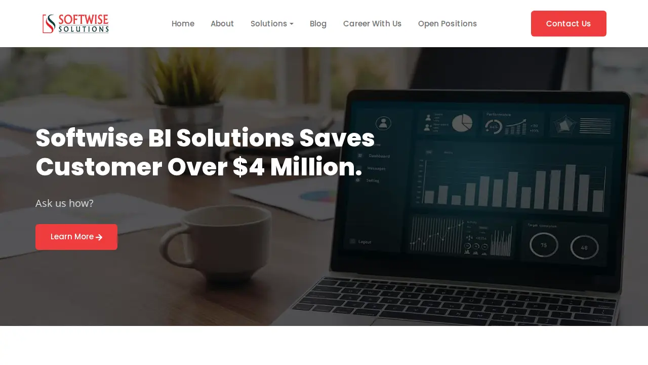 Softwise Solutions website