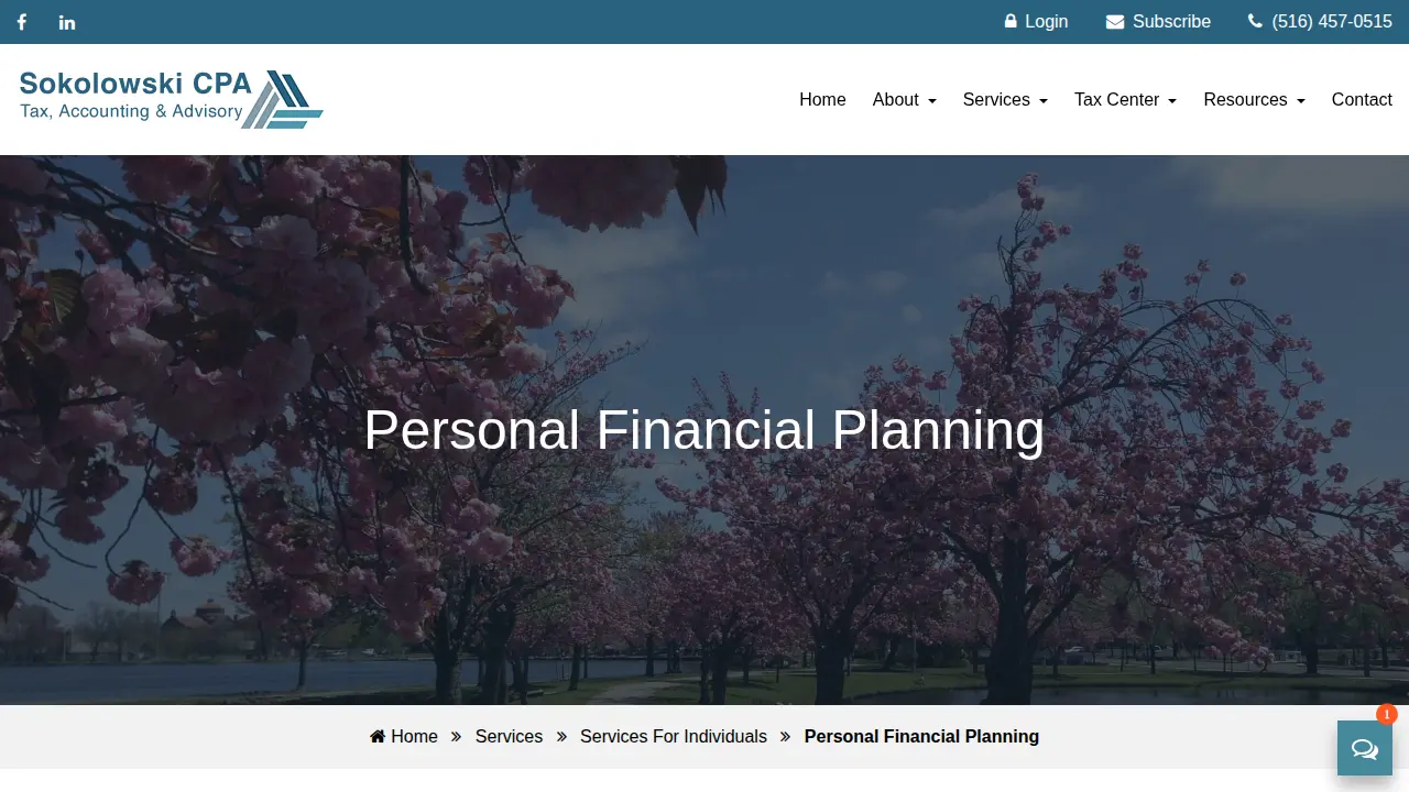 Sokolowski CPA page