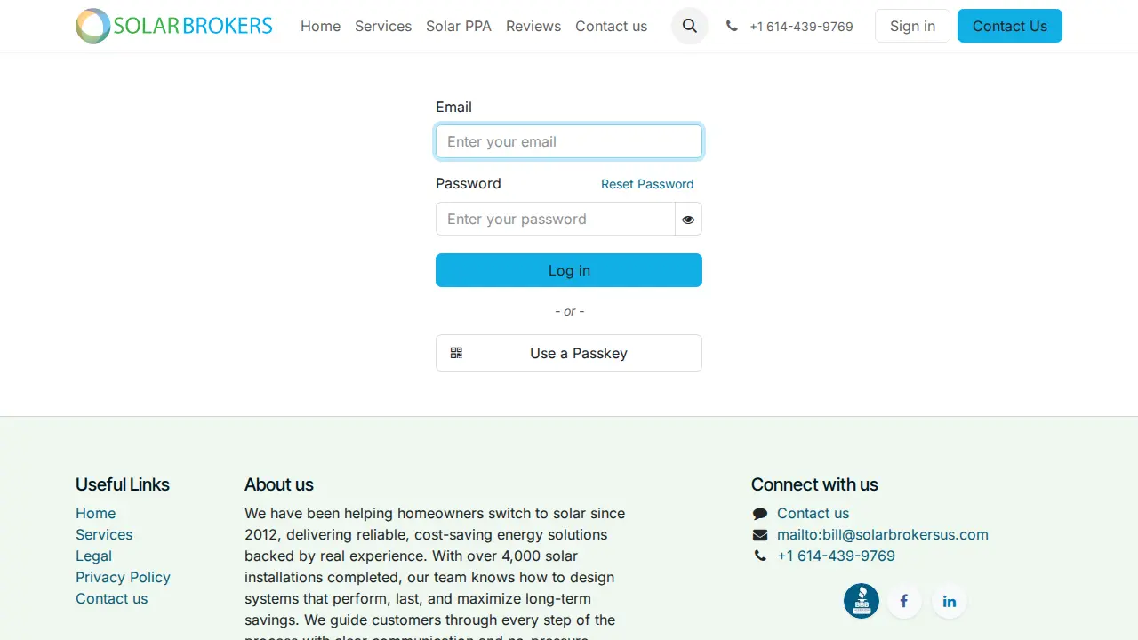 Solar Brokers page