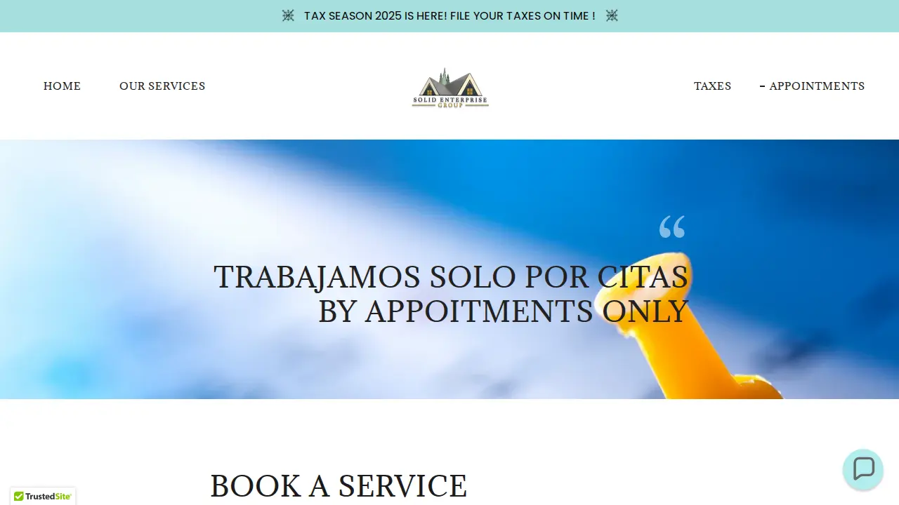 Solid Enterprise Group page