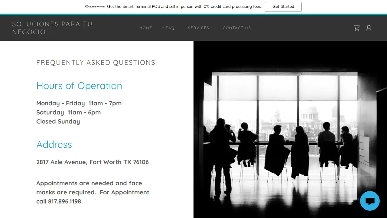 Income Tax Services , Soluciones Para Tu Negocio / Business Solutions / Over 25 yrs Experience page