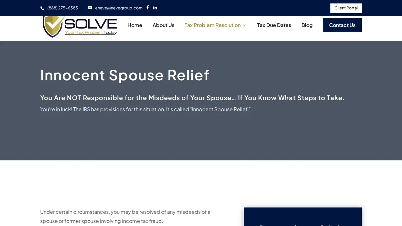 The Neve Group, LTD. page