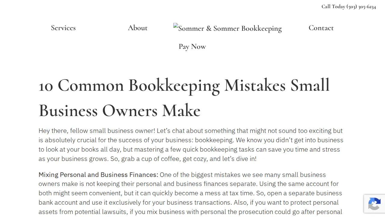 Sommer & Sommer LLC page