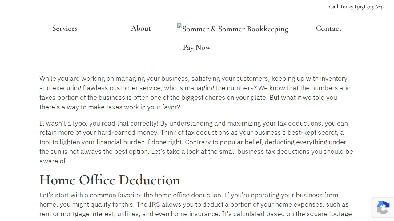 Sommer & Sommer LLC page