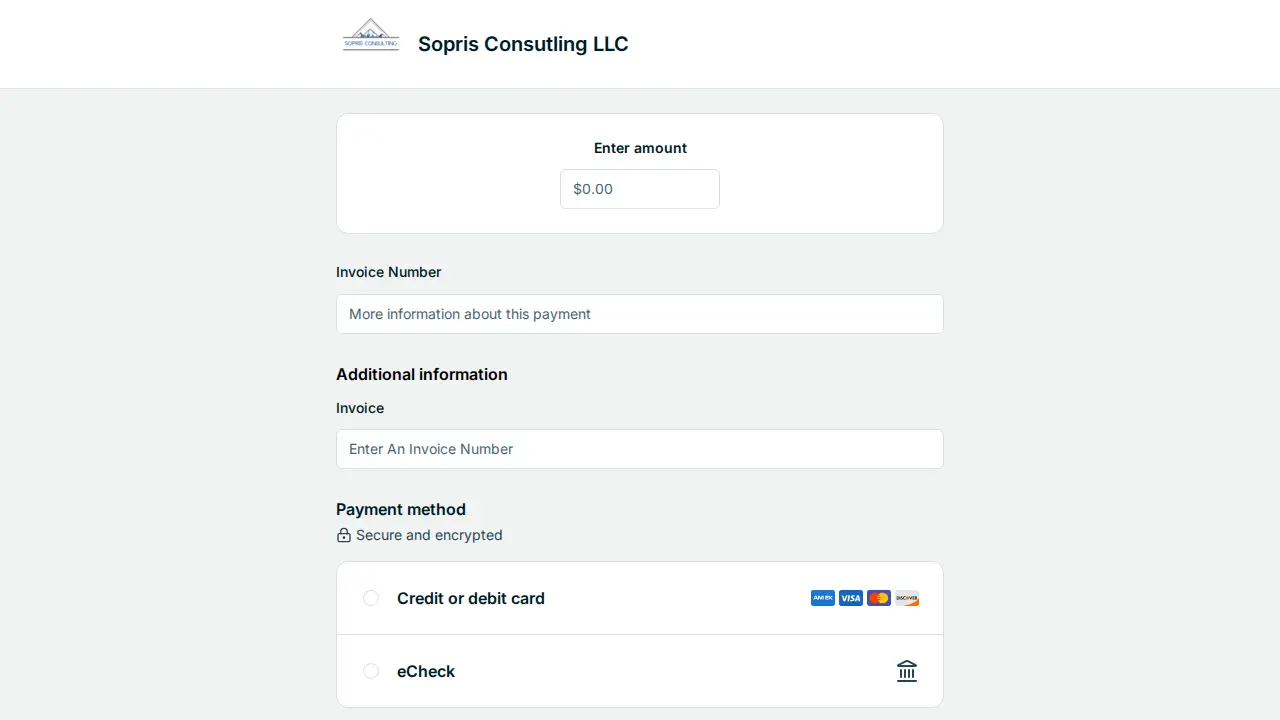 Sopris Consulting LLC page