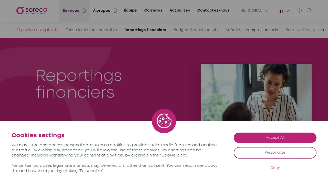 SORECO Madrid - Tax, Accounting and Payroll page