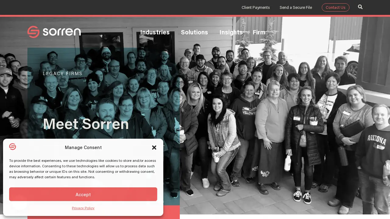 Sorren page