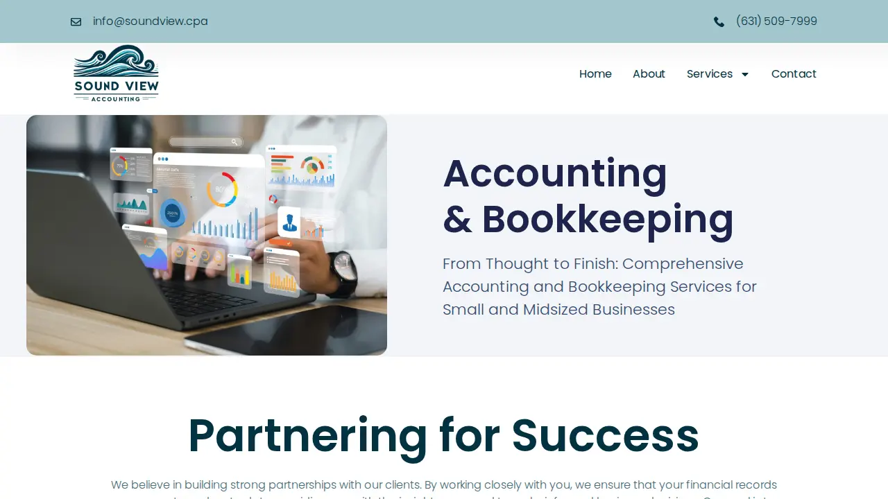Sound View Accounting CPA PLLC page