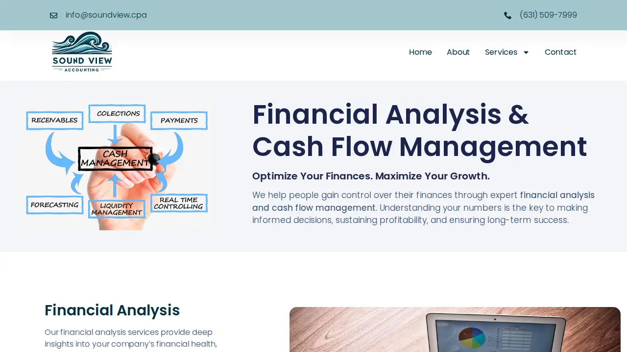 Sound View Accounting CPA PLLC page