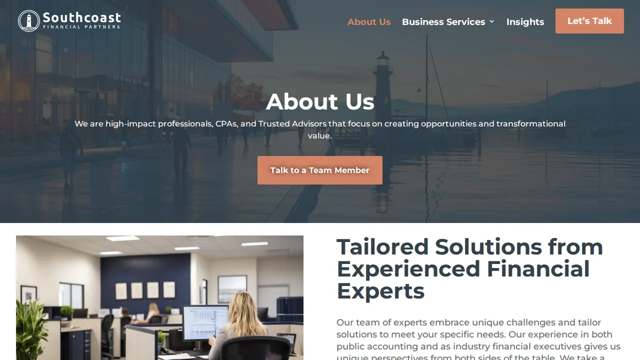 Southcoast Financial Partners, LLC page