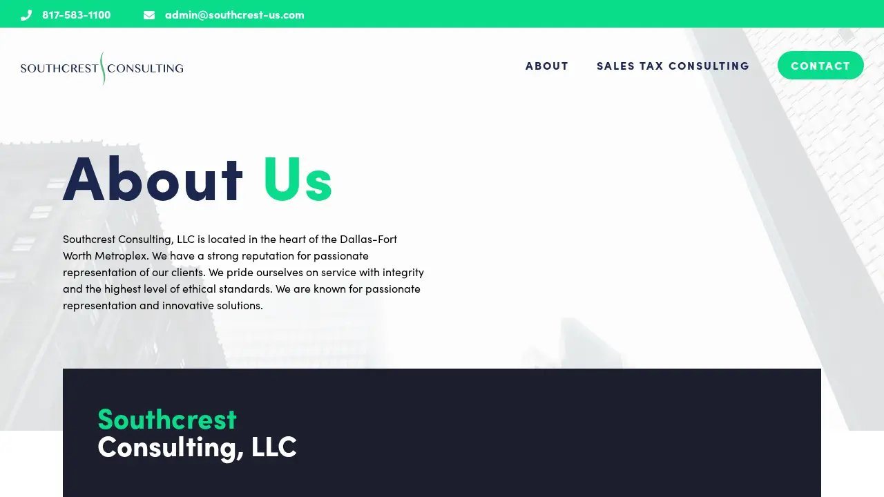 Southcrest Consulting, LLC page