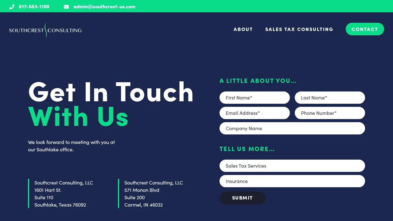 Southcrest Consulting, LLC page