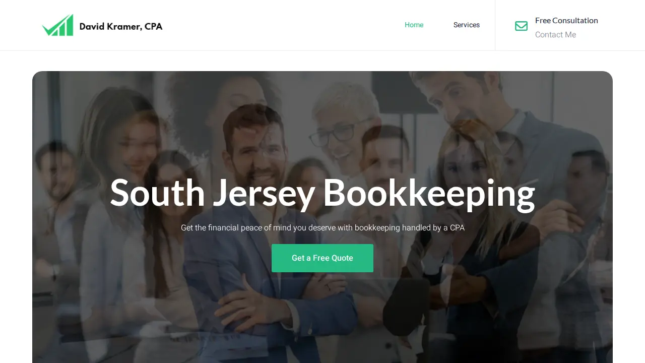 South Jersey Bookkeeping website
