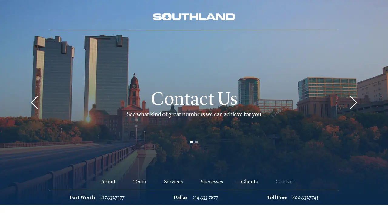 Southland Property Tax Consultants page