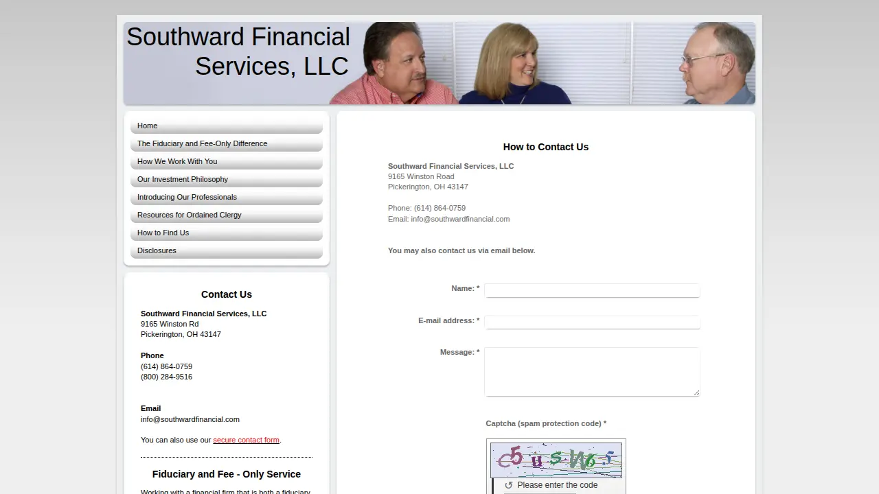 Southward Financial Services, LLC page