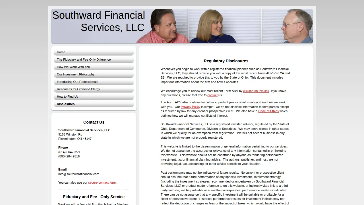 Southward Financial Services, LLC page