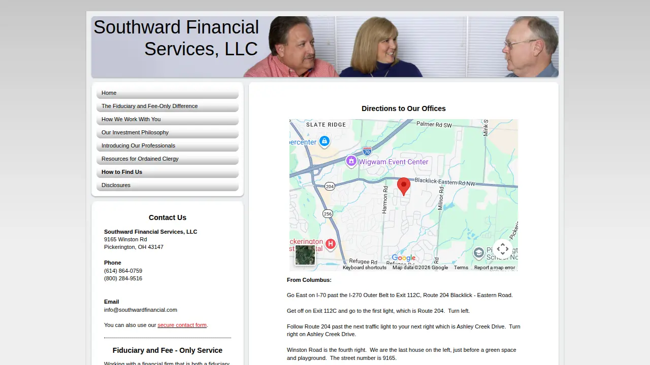 Southward Financial Services, LLC page