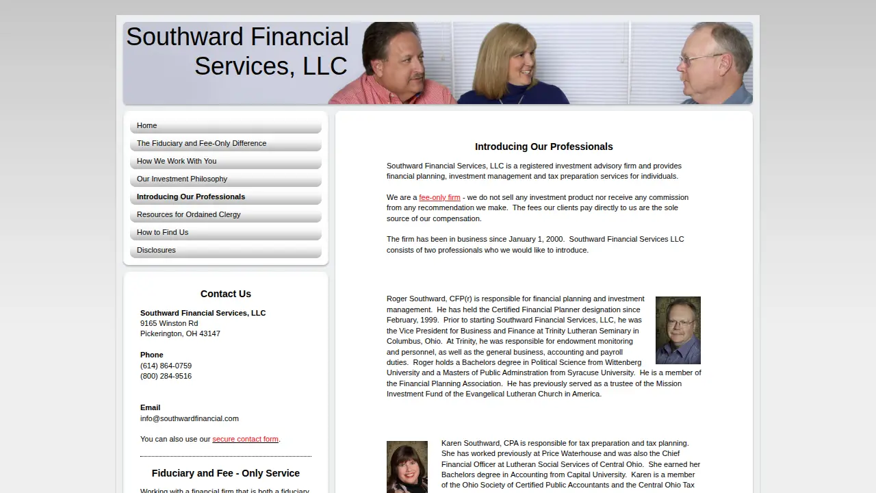 Southward Financial Services, LLC page