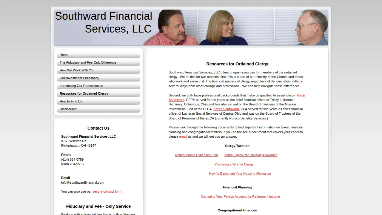 Southward Financial Services, LLC page